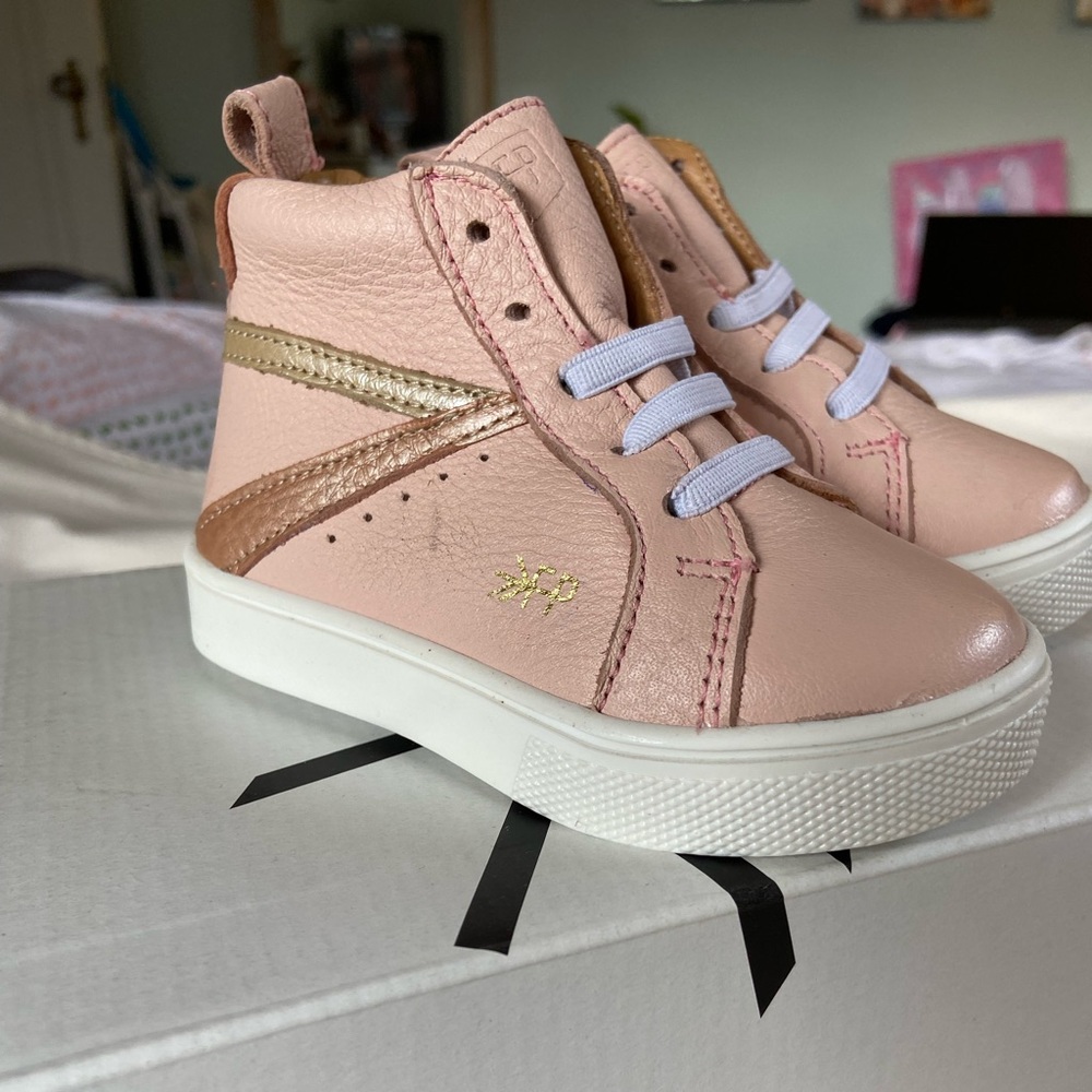 Freshly Picked Hightop Sneaker Pink 5T